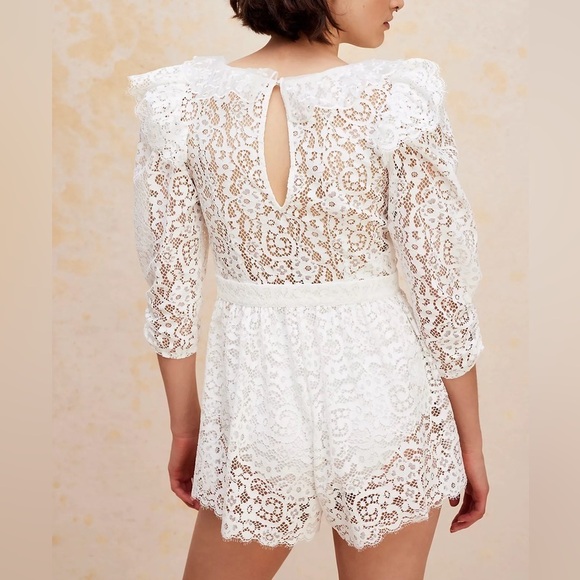 For Love And Lemons Pants - NWT For Love & Lemons Santo Romper